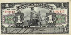 1 Boliviano 11.5.1911